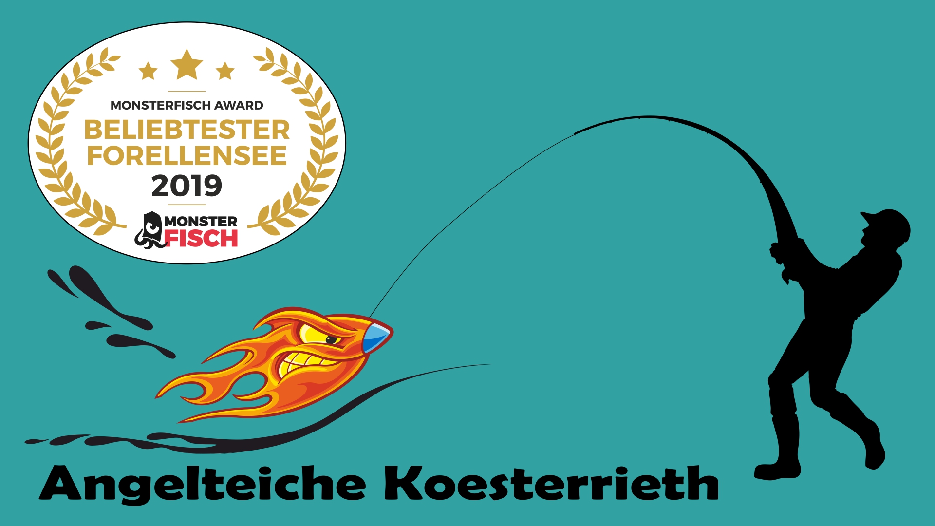 ▷ Angelteiche Koesterrieth · Forellensee · Angelsee · Brunsbek